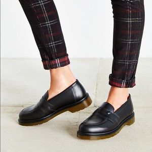 Dr Martens Addy Black Penny Loafer